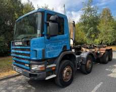 2001 Scania 114 340 8X4 Hookloader   